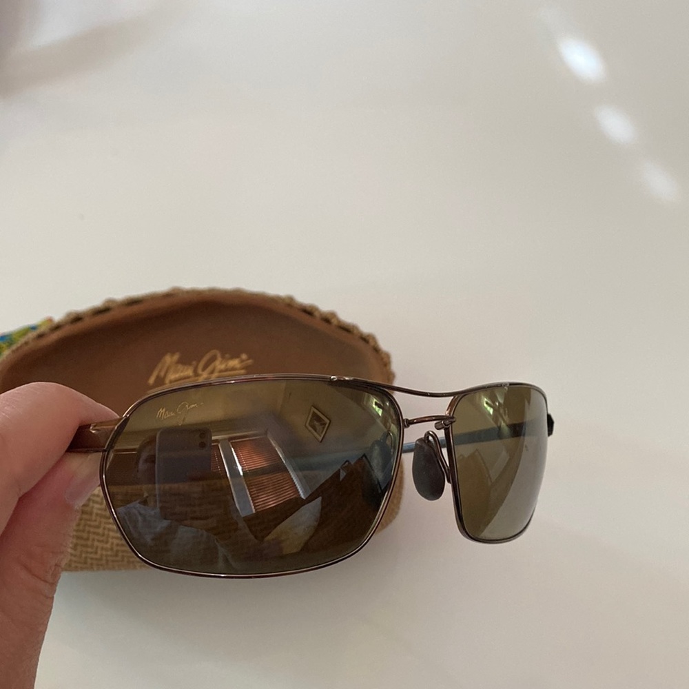 Maui Jim Maliko Gulch MJ 324-23 Copper Frame HCL Polarized Sunglasses